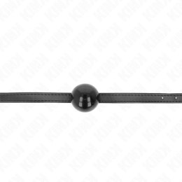 KINK Piłka z paskiem 4 cm - silikonowy model z regulowanym paskiem KINK