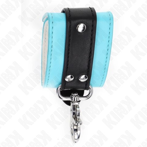 KINK Premium Opaski na Nadgarstki Czarny-Niebieski Regulowane 21-28x5,5cm KINK