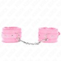 KINK Premium Opaski na Nadgarstki Rożowe Regulowane 17-29 cm x 6 cm KINK