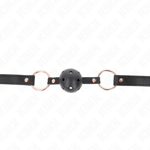 KINK Premium Piłka TPE 4 cm - Regulowany pas, silikonowa kulka 60x2 cm KINK