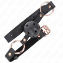KINK Premium Piłka TPE 4 cm - Regulowany pas, silikonowa kulka 60x2 cm KINK