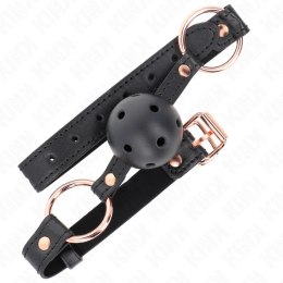 KINK Premium Piłka TPE 4 cm - Regulowany pas, silikonowa kulka 60x2 cm KINK
