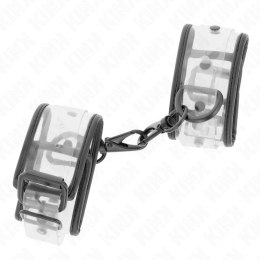 KINK Przezroczyste mankiety nadgarstkowe z regulacją 18-30 cm KINK