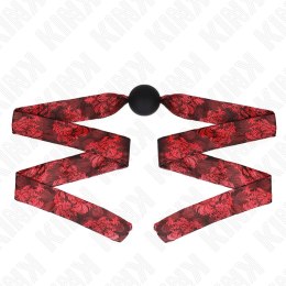 KINK Scandal Kulka silikonowa 4,5 cm Gag Model 2 - regulowany pasek KINK