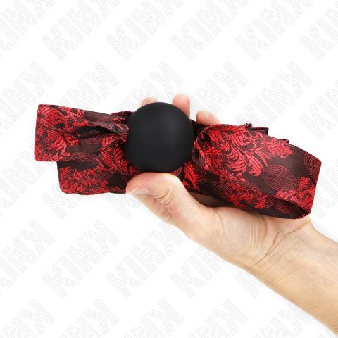 KINK Scandal Kulka silikonowa 4,5 cm Gag Model 2 - regulowany pasek KINK