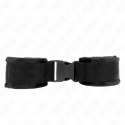 KINK Zapinane opaski na nadgarstki nylonowe czerwono-czarne 25-35 cm KINK