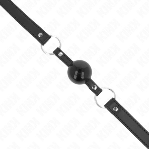 KINK kulka TPE 4 cm z blokadą czarną - komfortowy system kontroli 60x2 cm KINK