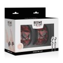 Begme Mankiety na Kostki Premium Red Edition z Wyściołką Neoprenową BEGME