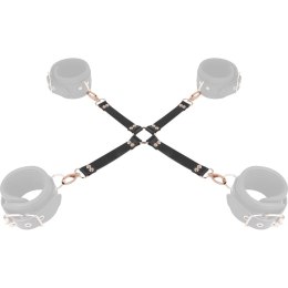 Coquette Chic Desire Fantasy krawat z wegańskiej skory, czarny COQUETTE