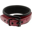 Fetish Submissive Dark Room - Naszyjnik z łańcuchem neoprenowy FETISH SUBMISSIVE