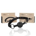 Intense Fetish Pasek z kulą vegan leather - regulowany, czarny INTENSE