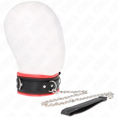 KINK Ciężki naszyjnik z paskiem 65 cm Model 3 regulowany 36,5-50 cm KINK