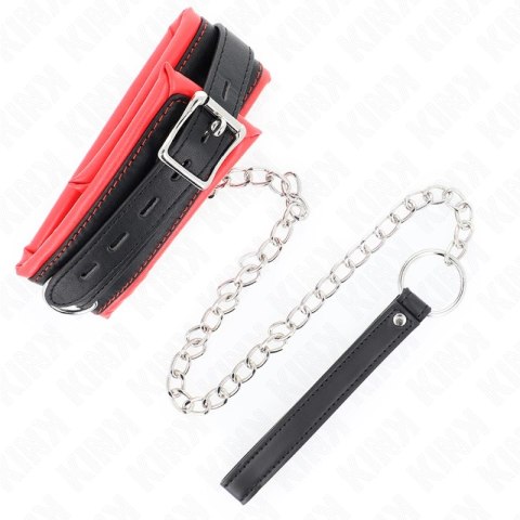 KINK Ciężki naszyjnik z paskiem 65 cm Model 3 regulowany 36,5-50 cm KINK