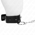 KINK Naszyjnik z Smyczą 65 cm Regulowany z Srebrnymi Ćwiekami, Model 2 KINK