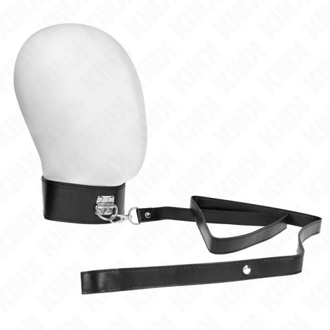 KINK Naszyjnik z paskiem 116 cm Model 2, regulowany czarny 36-43 cm KINK