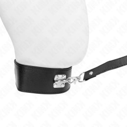 KINK Naszyjnik z paskiem 116 cm Model 2, regulowany czarny 36-43 cm KINK