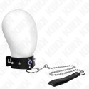 KINK Naszyjnik z paskiem, niebieskie zdobienia, regulacja 36-43 cm KINK