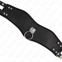 KINK Naszyjnik z szerokim paskiem, regulowany 40-55×10 cm, długość 65 cm KINK