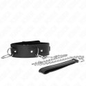 KINK Naszyjnik ze Smyczą 65cm, 3 Pierścienie, Model 2, Regulowany 36-43cm KINK