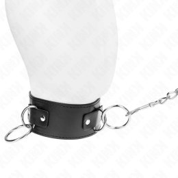 KINK Naszyjnik ze Smyczą 65cm, 3 Pierścienie, Model 2, Regulowany 36-43cm KINK