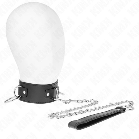 KINK Naszyjnik ze Smyczą 65cm, 3 Pierścienie, Model 2, Regulowany 36-43cm KINK