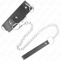 KINK Naszyjnik ze Smyczą 65cm, 3 Pierścienie, Model 2, Regulowany 36-43cm KINK