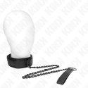 KINK Neoprenowy Kołnierz Bondage Model 2 z Paskiem regulowany 78 cm KINK