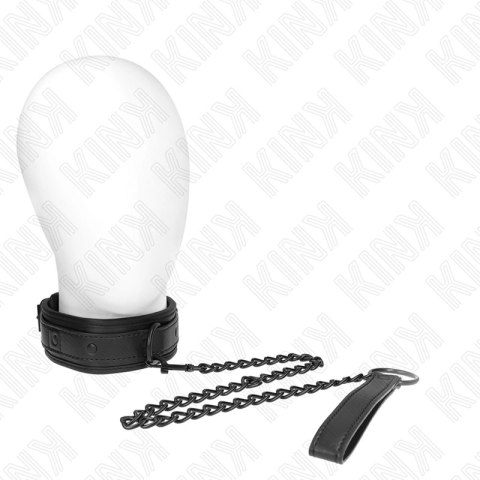 KINK Neoprenowy Kołnierz Bondage Model 2 z Paskiem regulowany 78 cm KINK