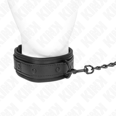 KINK Neoprenowy Kołnierz Bondage Model 2 z Paskiem regulowany 78 cm KINK