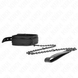 KINK Neoprenowy kołnierz model 1 z regulowanym paskiem 78 cm czarny KINK