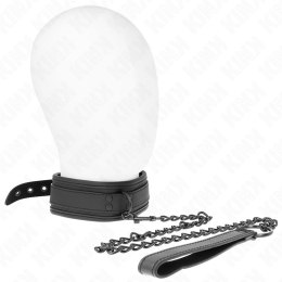 KINK Neoprenowy kołnierz model 1 z regulowanym paskiem 78 cm czarny KINK