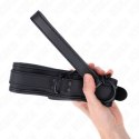 KINK Neoprenowy kołnierz model 1 z regulowanym paskiem 78 cm czarny KINK