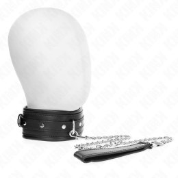Kink Naszyjnik z paskiem błyszczącym, regulowany, 65 cm, czarny KINK