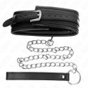 Kink Naszyjnik z paskiem błyszczącym, regulowany, 65 cm, czarny KINK