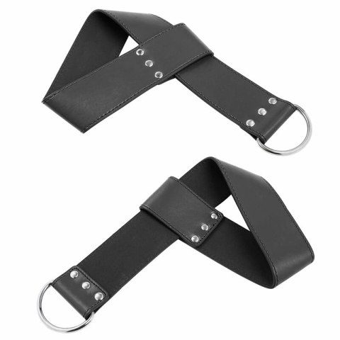 OHMAMA Fetish - Regulowane mankiety z podwieszeniem z PVC uniwersalne OHMAMA