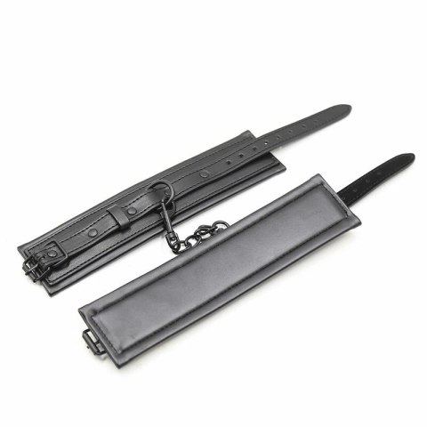 Ohmama Fetish - Uniwersalne pasy nadgarstkowe, czarne, regulowane OHMAMA