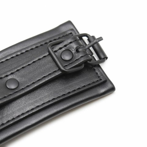 Ohmama Fetish - Uniwersalne pasy nadgarstkowe, czarne, regulowane OHMAMA