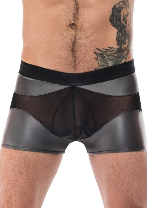 Male Power Iron Clad szorty męskie z siateczkową kieszenią czarne S Male Power