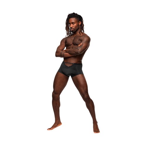 Male Power Magnificence Mini Szorty XL z ozdobnymi przelotkami, Jade Male Power