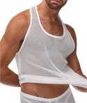 Male Power Stretch Net Top L/XL czarny siateczkowy tank Male Power