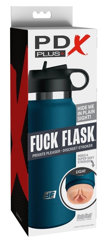 PDX Plus Fuck Flask Private Pleaser - Dyskretna Maszyna Intymna Butelka 24cm PDX