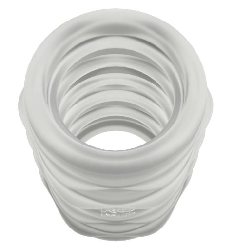 ROMP Mosh Przezroczysty Rękaw Intymny 2 Struktury TPE 6,4 cm ROMP