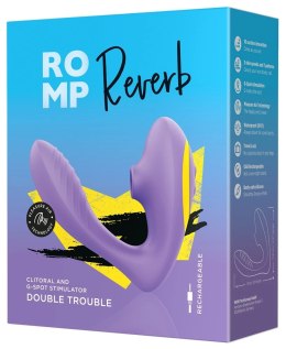 ROMP Reverb - Urządzenie z funkcją podciśnienia i wibracji, fioletowy ROMP