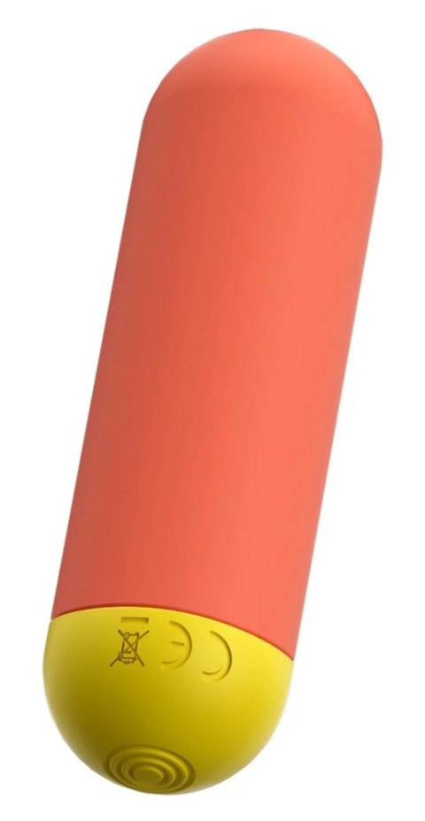 ROMP Riot Mini Wibrator Pocisk 7 cm USB, silikonowy, dyskretny ROMP