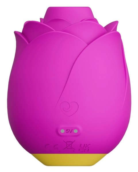 ROMP Rose - Stymulator powietrzny w kształcie roży, silikonowy, 7,6 cm ROMP