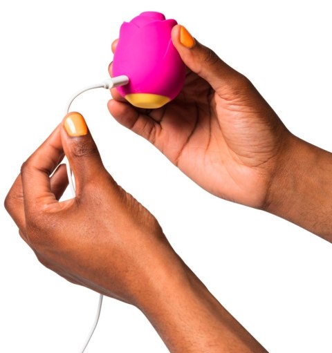 ROMP Rose - Stymulator powietrzny w kształcie roży, silikonowy, 7,6 cm ROMP