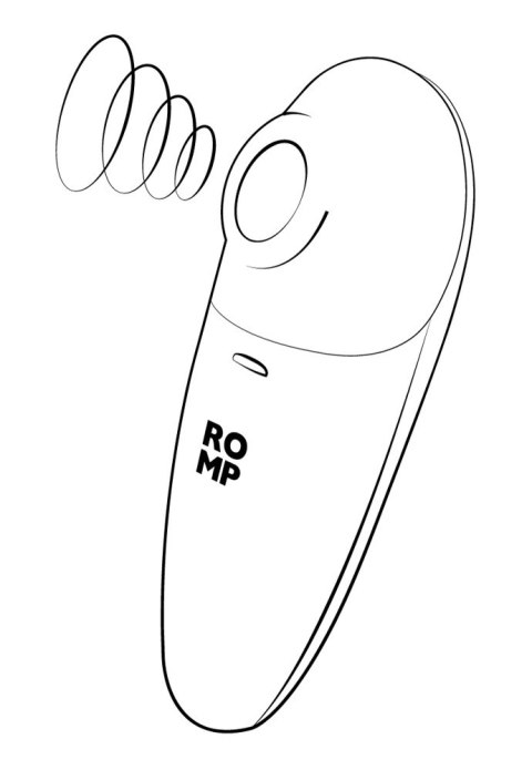 ROMP Switch X - Wibrujący Aparat Powietrzny, 6 trybow, silikonowy, fioletowy ROMP