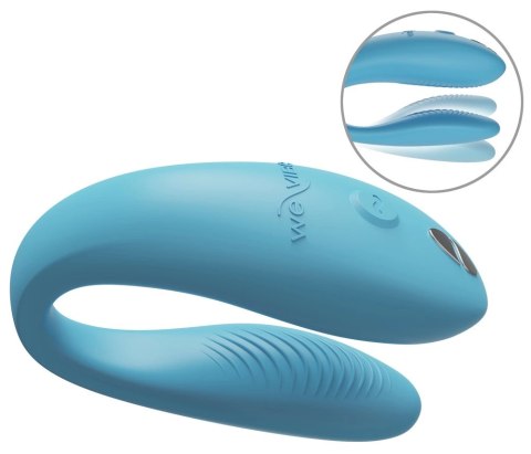 We-Vibe Sync Go Turquoise - Intymny masażer par, Bluetooth, silikon We-Vibe