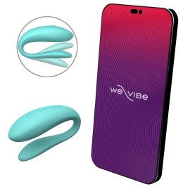 We-Vibe Sync Lite Aqua - Model dla Par z Aplikacją Bluetooth, silikon We-Vibe