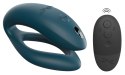We-Vibe Sync O Petrol Green - model dla par, sterowanie zdalne, silikon We-Vibe